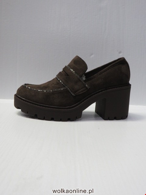 Czółenka Damskie 9526A BROWN 36-41