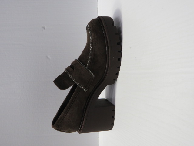 Czółenka Damskie 9526A BROWN 36-41 1