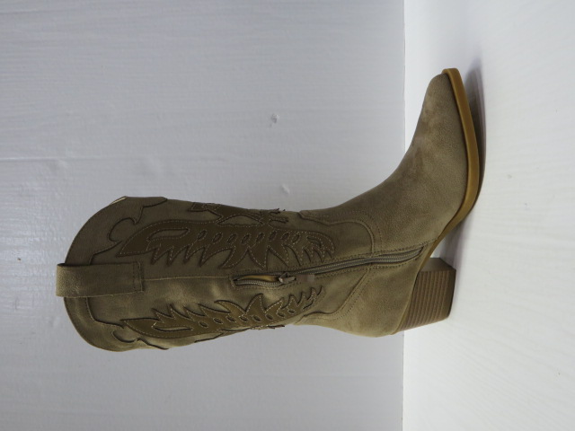 Botki Damskie 9500A KHAKI 36-41 1