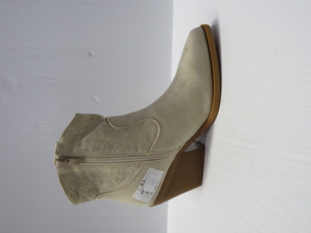 Botki Damskie 5587 BEIGE 36-41 1