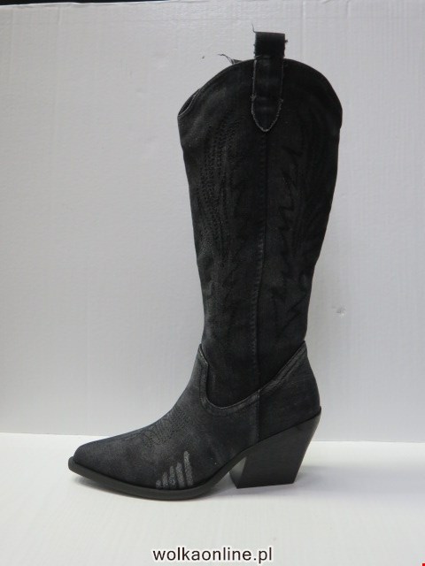 Kozaki Damskie 6342 BLACK 36-41