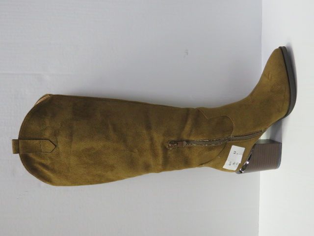 Kozaki Damskie 3679 KHAKI 36-41 1