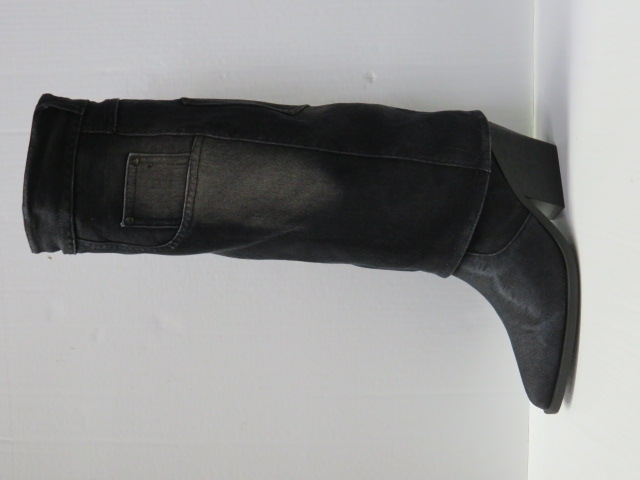 Kozaki Damskie 5041 BLACK 36-41