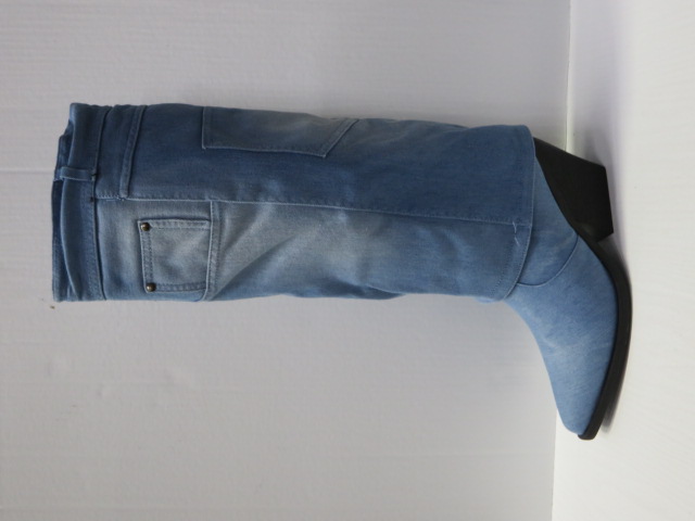 Kozaki Damskie 5041 L.BLUE 36-41