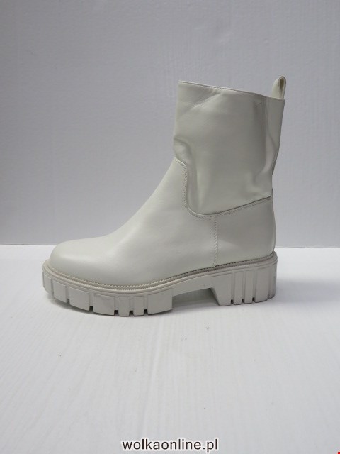 Botki Damskie DE1126 WHITE 36-41