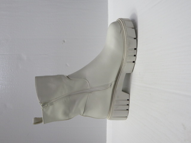 Botki Damskie DE1126 WHITE 36-41 1