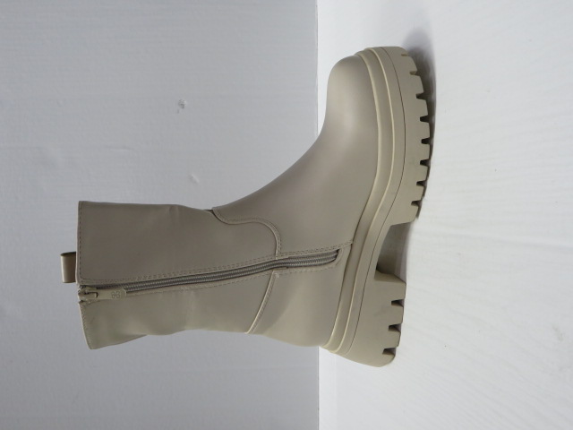 Botki Damskie T265 BEIGE 36-41 1