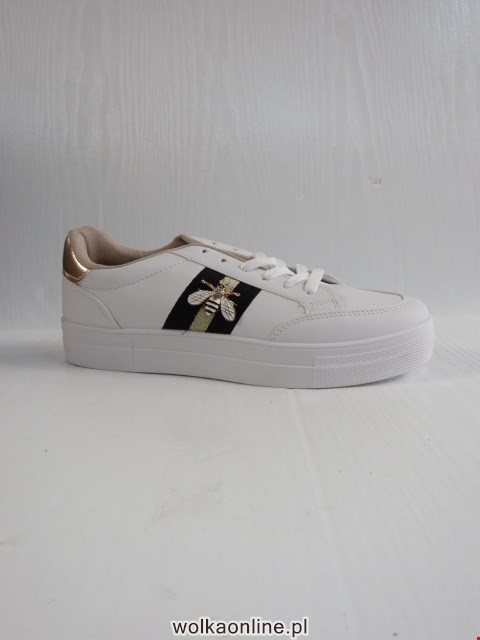 Sportowe Damskie 88-90 WHITE/GOLD 36-41