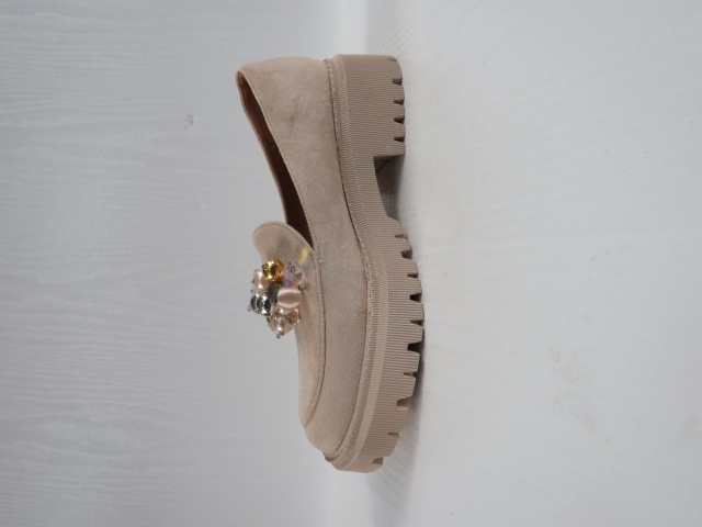 Półbuty Damskie CH845 BEIGE 36-41 1