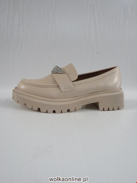 Półbuty Damskie NN313 BEIGE PU 36-41