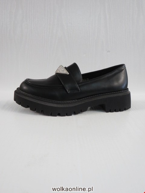 Półbuty Damskie NN313 BLACK PU 36-41