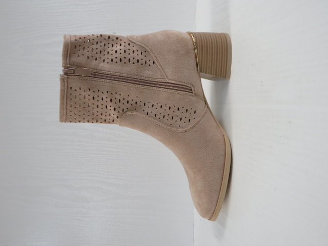 Botki Damskie 7929 BEIGE 36-41 1