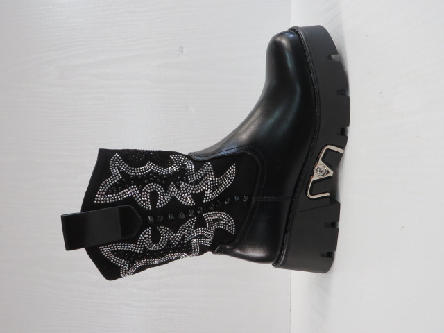Botki Damskie C-163 BLACK 36-41