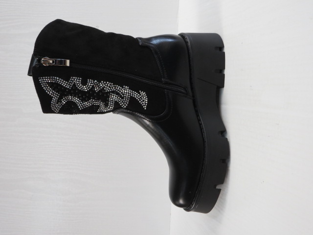 Botki Damskie C-163 BLACK 36-41 1