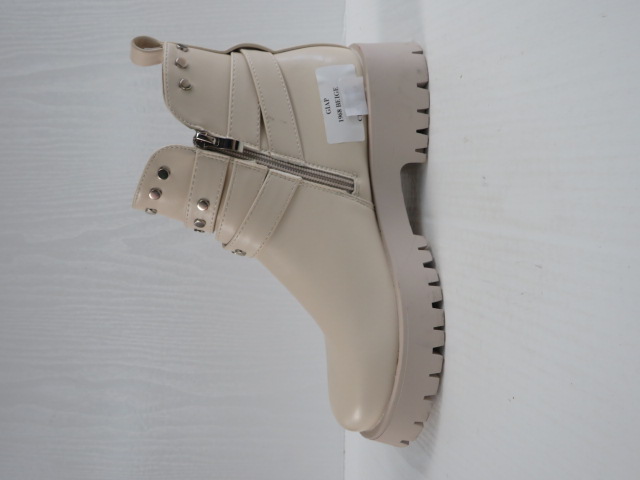 Botki Damskie 1968 BEIGE 36-41 1