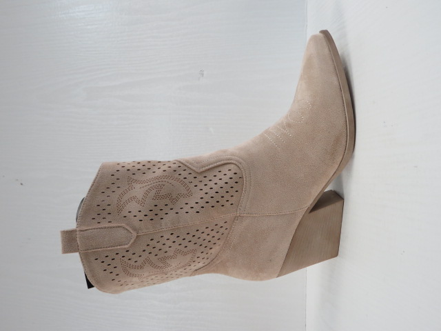 Botki Damskie RQ469 BEIGE 36-41