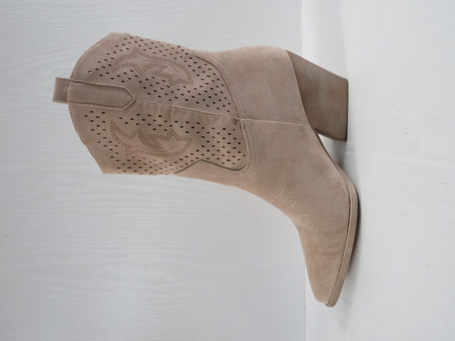 Botki Damskie RQ469 BEIGE 36-41 1