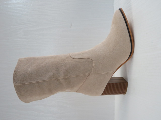 Botki Damskie 8613A BEIGE 36-41