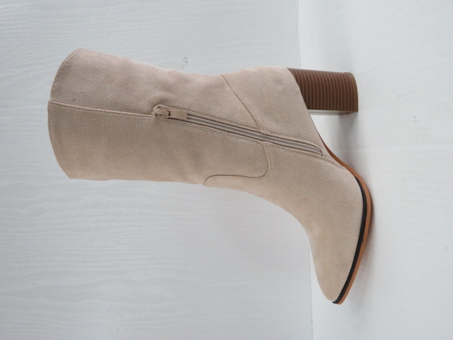 Botki Damskie 8613A BEIGE 36-41 1