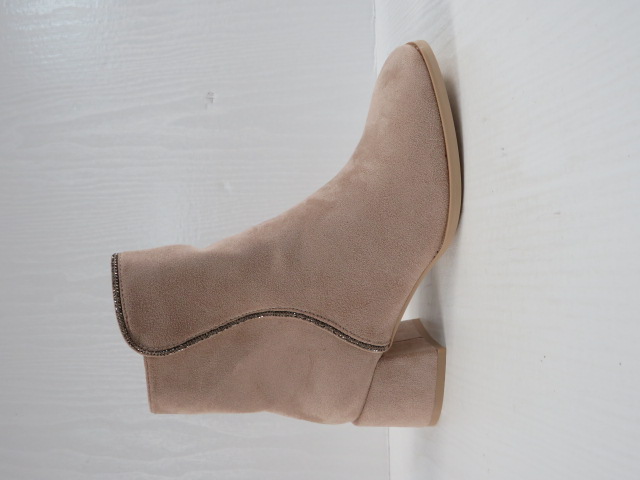 Botki Damskie LQ-59 BEIGE 36-41