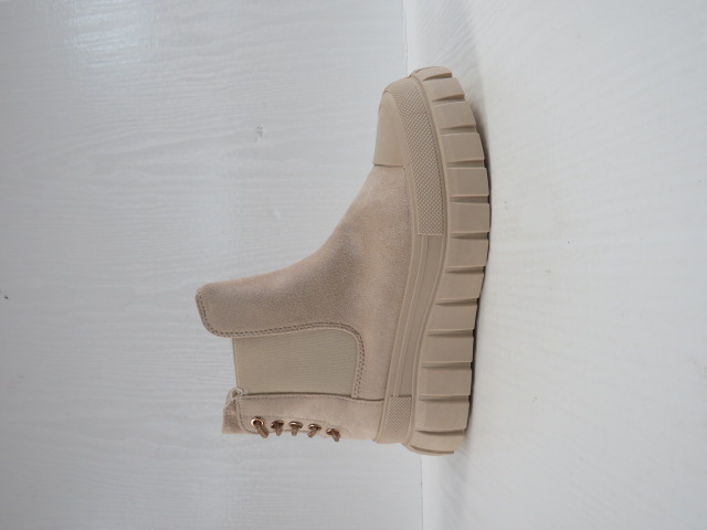 Botki Damskie 23032 BEIGE 36-41
