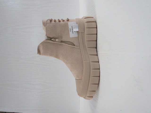 Botki Damskie 23032 BEIGE 36-41 1
