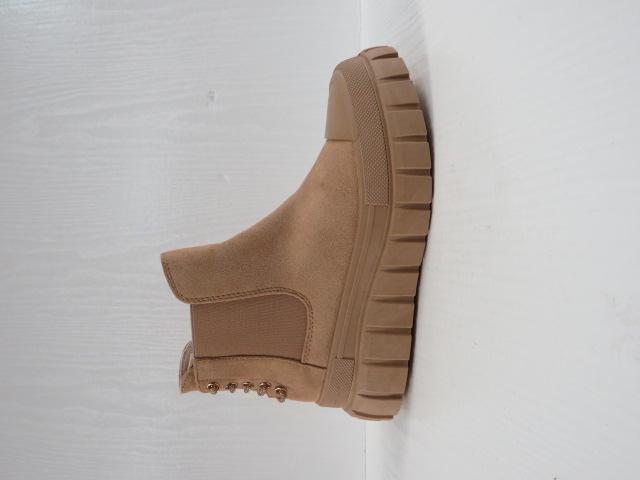 Botki Damskie RQ460 KHAKI 36-41