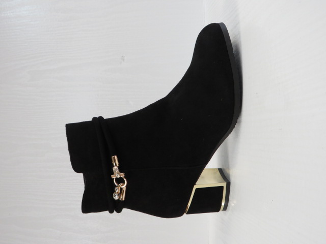 Botki Damskie MS2076 BLACK 36-41