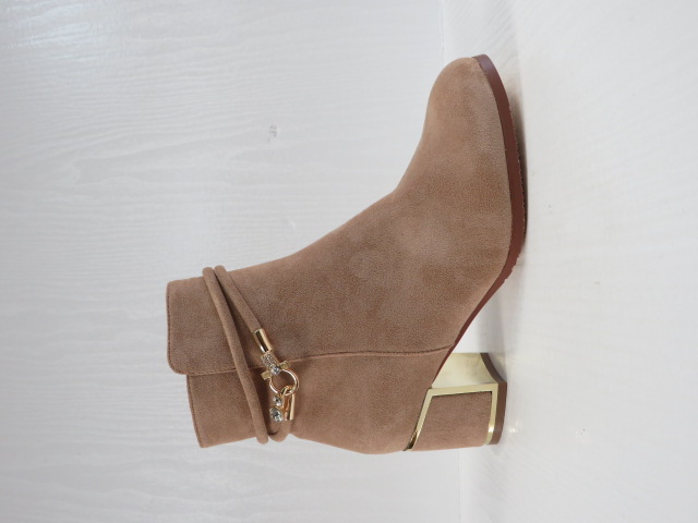 Botki Damskie MS2076 KHAKI 36-41