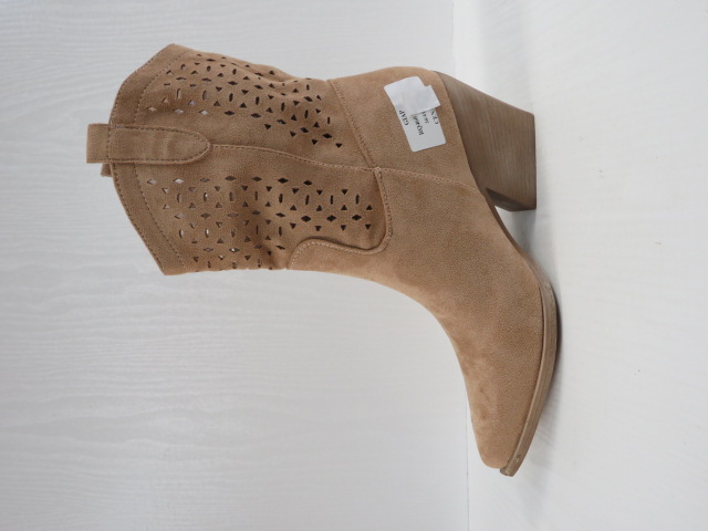 Botki Damskie RQ460 KHAKI 36-41 1