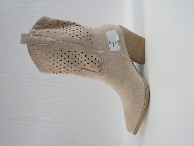 Botki Damskie RQ460 BEIGE 36-41 1
