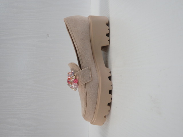 Półbuty Damskie 20822-5 BEIGE 36-41 1