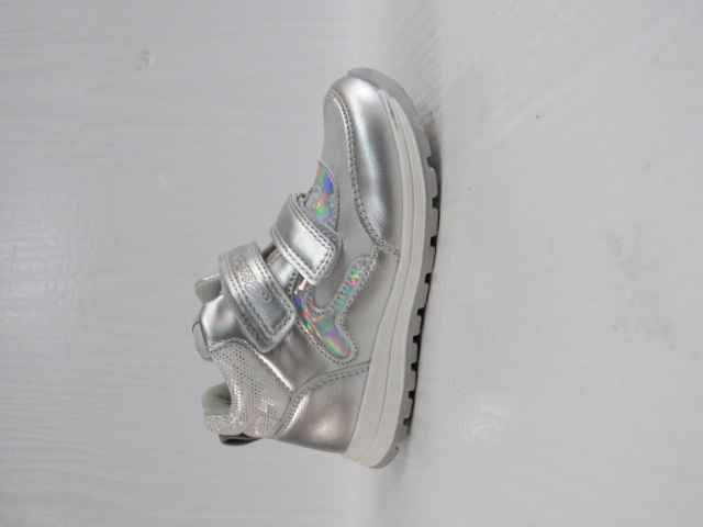 Buty Sportowe Dziecięce P557 SILVER 21-26