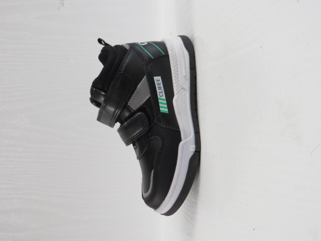 Buty Sportowe Dziecięce H294A BLACK/GREEN 21-26