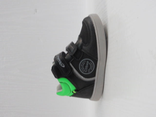 Buty Sportowe Dziecięce P558 BLACK/GREEN 20-25