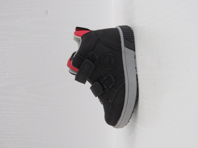 Buty Sportowe Dziecięce P559 BLACK/RED 21-26
