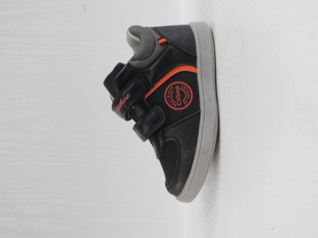 Buty Sportowe Dziecięce P558 BLACK/ORANGE 20-25