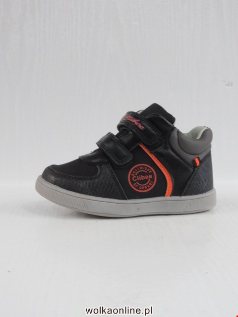 Buty Sportowe Dziecięce P558 BLACK/ORANGE 20-25