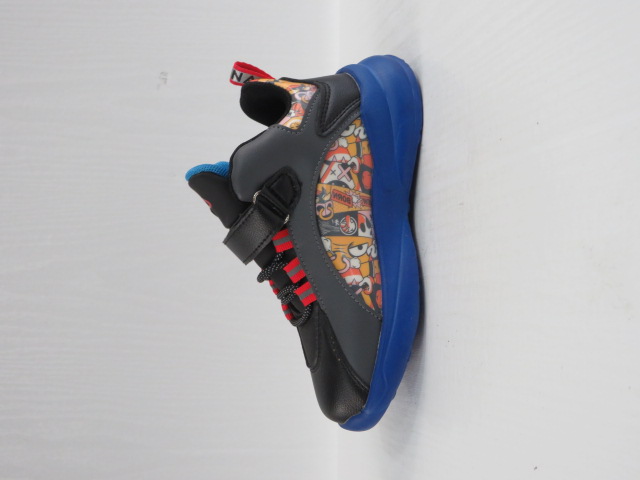 Buty Sportowe Dziecięce L353 BLACK/GREY 26-31 1