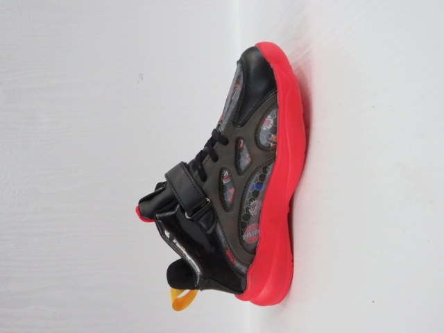 Buty Sportowe Dziecięce L354 BLACK/RED 32-37 1