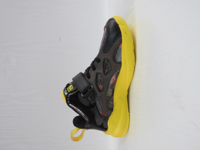 Buty Sportowe Dziecięce L354 BLACK/YELLOW 32-37 1