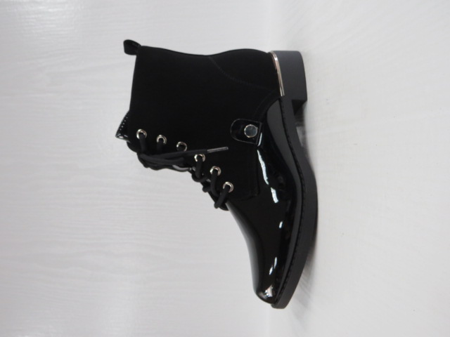 Botki Damskie SA77-1 BLACK 36-41