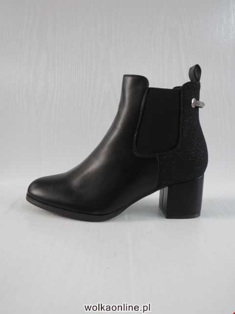 Botki Damskie SA103-1 BLACK 36-41
