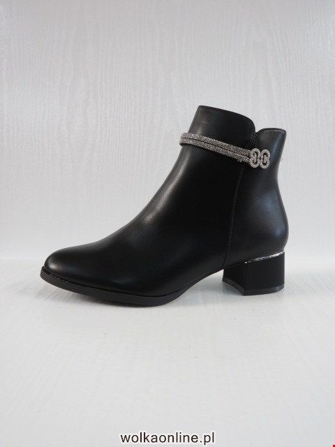 Botki Damskie SA109-1 BLACK 36-41