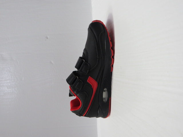 Buty Sportowe Dziecięce A180 BLACK/RED 32-37 1