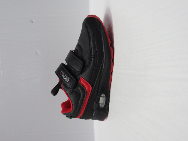 Buty Sportowe Dziecięce A181 BLACK/RED 26-31