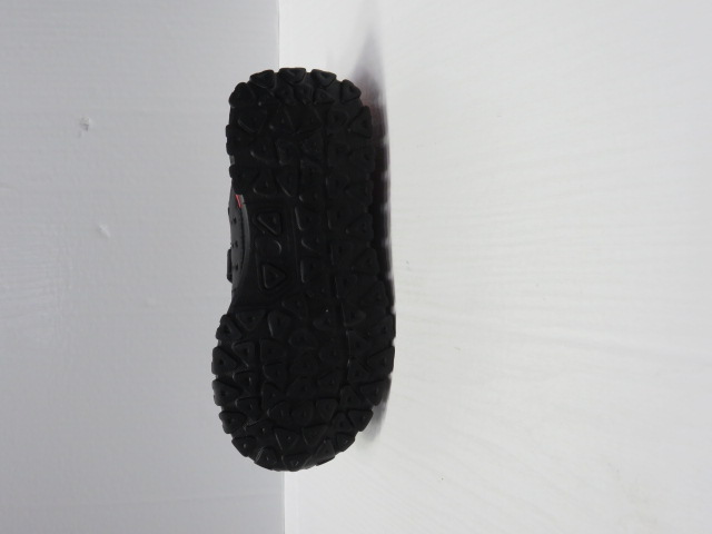 Buty Sportowe Dziecięce A185 BLACK/RED 32-37 2