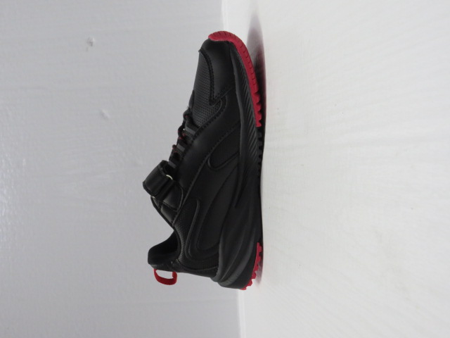 Buty Sportowe Dziecięce A126 BLACK/RED 31-36 1