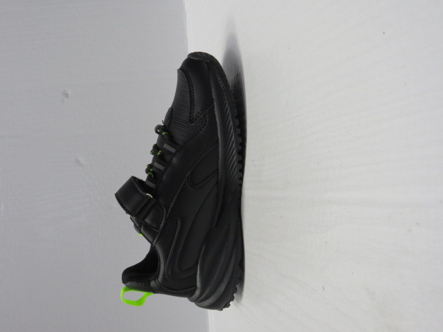 Buty Sportowe Dziecięce A126 BLACK/GREEN 31-36 1
