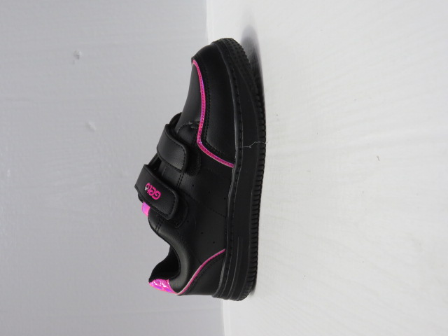 Buty Sportowe Dziecięce A158 BLACK/PEACH 31-36
